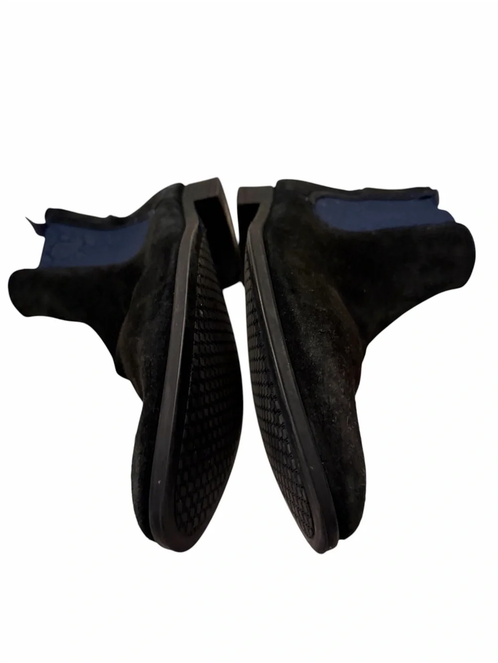 Ted Baker Navy blue Suede Chukka Boots, SZ11, pre-owned, gently used